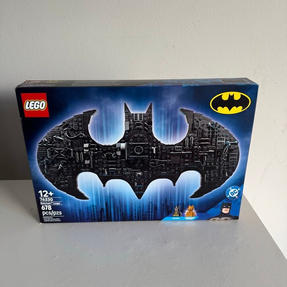 Lego DC Batman: Batman Logo Building Toy 76330